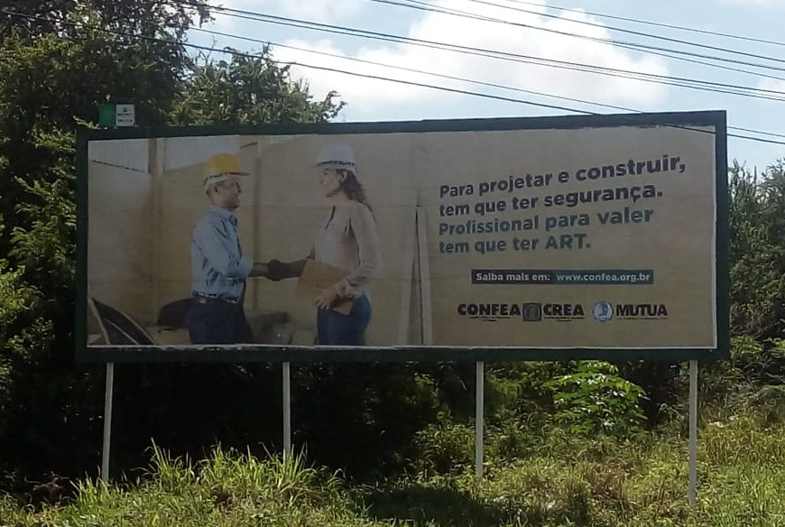 Campanha sobre a importância da ART está nas ruas de Aracaju