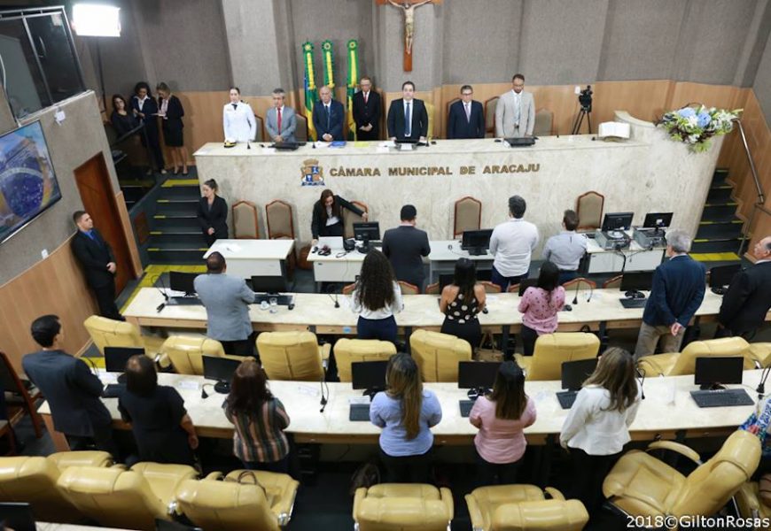 Câmara de Vereadores de Aracaju realiza Sessão Especial em homenagem ao Crea-SE