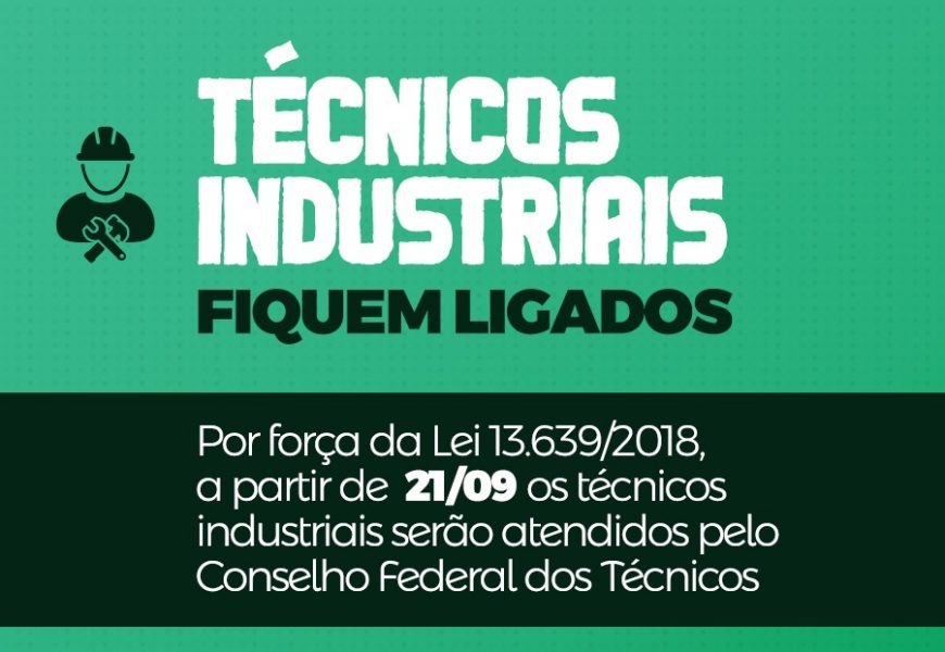 Confea e Creas cumprem a Lei nº 13.639/2018, que trata da saída dos técnicos do Sistema