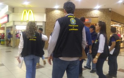 FPI: Crea-SE e Defesa Civil de Aracaju realizam vistoria no Shopping Jardins