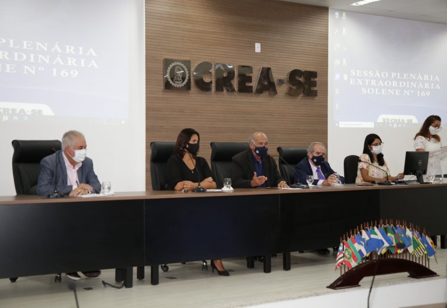 Crea-SE realiza última Sessão Plenária de 2020 com posse e anúncio de novos investimentos