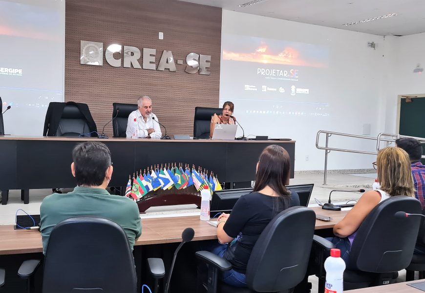 Crea-SE e ProjetarSE discutem ações para levar assistência técnica as Prefeituras