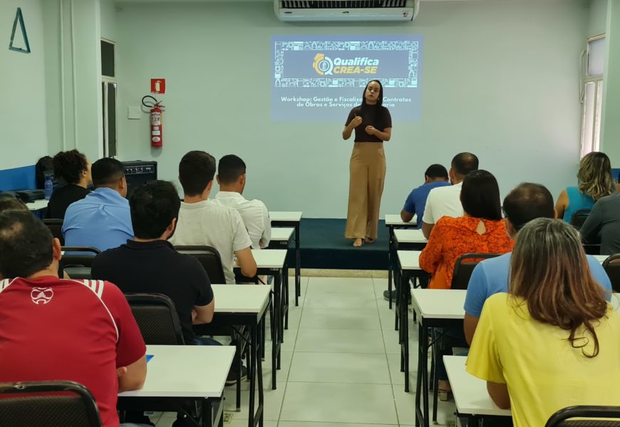Crea-SE capacita profissionais das engenharias em Sergipe em  Gestão de Contratos